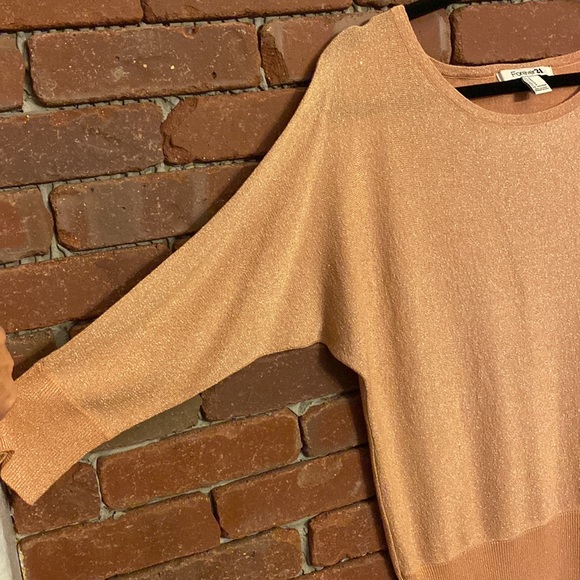 Rose Gold Sparkly Sweater - Picture 3 of 3